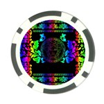 Rainbow Medusa  Poker Chip Card Guard