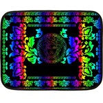 Rainbow Medusa  Fleece Blanket (Mini)