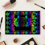 Rainbow Medusa  Cosmetic Bag (Large)