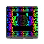 Rainbow Medusa  Memory Card Reader (Square)