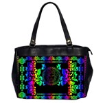 Rainbow Medusa  Oversize Office Handbag (2 Sides)