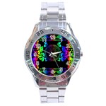 Rainbow Medusa  Stainless Steel Analogue Watch