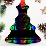 Rainbow Medusa  Ornament (Christmas Tree) 