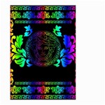 Rainbow Medusa  Small Garden Flag (Two Sides)