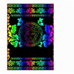 Rainbow Medusa  Large Garden Flag (Two Sides)