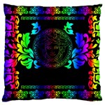 Rainbow Medusa  Large Cushion Case (One Side)