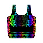 Rainbow Medusa  Full Print Recycle Bag (M)