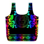 Rainbow Medusa  Full Print Recycle Bag (L)