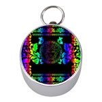 Rainbow Medusa  Silver Compass (Mini)