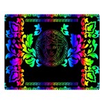 Rainbow Medusa  Double Sided Flano Blanket (Large)