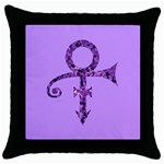 Prince Symbol Throw Pillow Case (Black)