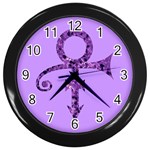 Prince Symbol Wall Clock (Black)