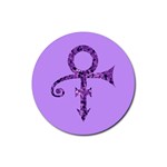 Prince Symbol Rubber Coaster (Round)