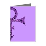 Prince Symbol Mini Greeting Card