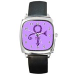 Prince Symbol Square Metal Watch