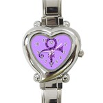 Prince Symbol Heart Italian Charm Watch