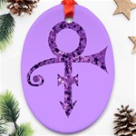 Prince Symbol Oval Ornament (Two Sides)