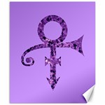 Prince Symbol Canvas 8  x 10 