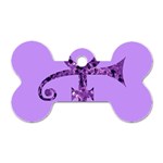 Prince Symbol Dog Tag Bone (Two Sides)