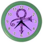 Prince Symbol Color Wall Clock