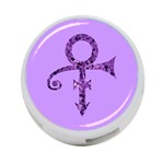 Prince Symbol 4-Port USB Hub (One Side)