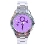 Prince Symbol Stainless Steel Analogue Watch