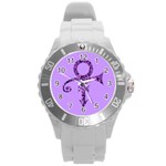 Prince Symbol Round Plastic Sport Watch (L)