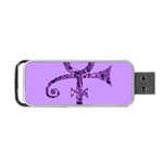 Prince Symbol Portable USB Flash (One Side)