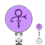 Prince Symbol Stainless Steel Nurses Watch