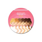 international Womens Day Magnet 3  (Round)