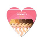 international Womens Day Magnet (Heart)