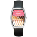 international Womens Day Barrel Style Metal Watch