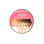 international Womens Day Hat Clip Ball Marker