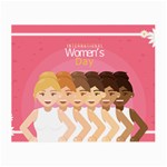 international Womens Day Small Glasses Cloth