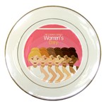 international Womens Day Porcelain Plate