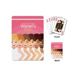 international Womens Day Playing Cards (Mini)