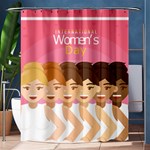 international Womens Day Shower Curtain 60  x 72  (Medium)