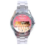 international Womens Day Stainless Steel Analogue Watch