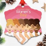 international Womens Day Ornament (Snowflake)