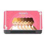 international Womens Day Memory Card Reader with CF