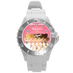 international Womens Day Round Plastic Sport Watch (L)