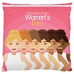 international Womens Day Large Cushion Case (One Side)