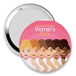 international Womens Day 3  Handbag Mirror