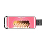 international Womens Day Portable USB Flash (Two Sides)