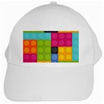 pink Building Blocks White Cap