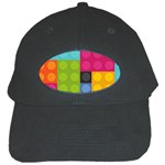 pink Building Blocks Black Cap