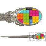 pink Building Blocks Letter Opener