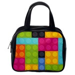 pink Building Blocks Classic Handbag (One Side)