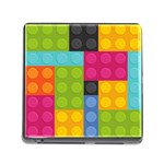 pink Building Blocks Memory Card Reader (Square)