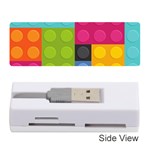 pink Building Blocks Memory Card Reader (Stick)